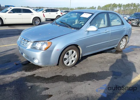 2006 Kia Spectra Ex/Lx/Sx из США, поврежденный, VIN KNAFE121165298283